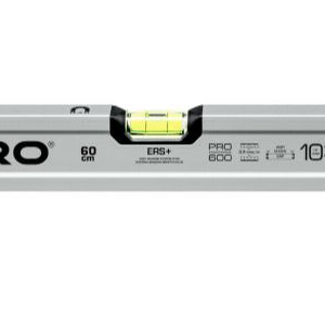 Poziomnica anoda srebrna z magnesami 60cm PRO600