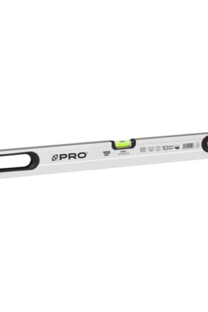 Poziomnica anoda srebrna z uchwytami 100cm PRO800