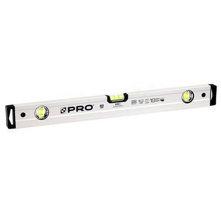 Poziomnica anodowana srebrna 60cm PRO800 PRO