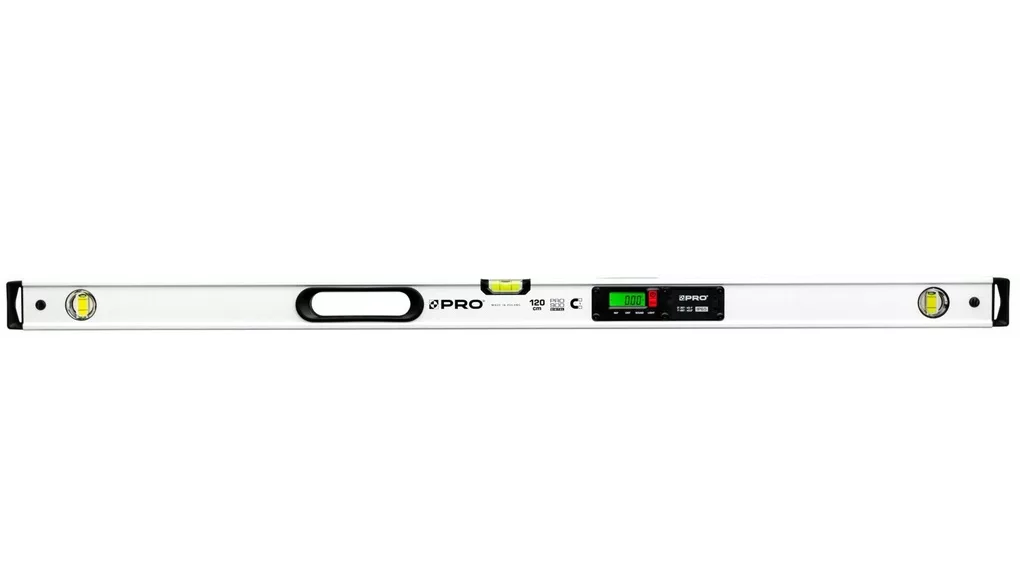 Poziomnica elektroniczna z magnesami 120cm PRO900