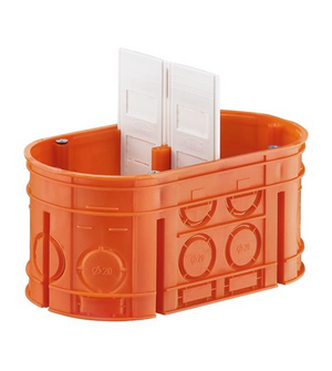 Puszka PK 60 podwójna głęboka PUG60x2 Multiwall