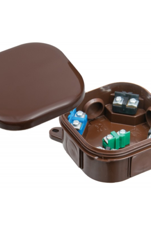 Puszka hermetyczna IP54 92×92 klik  brąz