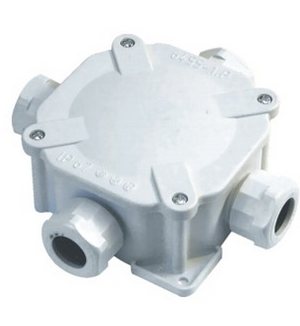 Puszka hermetyczna IP67 5x4MM2, szara