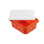 Puszka instalacyjna 116x95x50 pomarańczowa