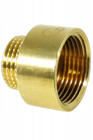 Redukcja mosiężna 1/2×3/4 przedłużka