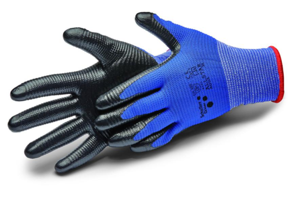 Rękawice Aqua Grip niebiesko-czarne