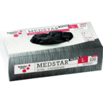 Rękawice latex MEDSTAR czarne