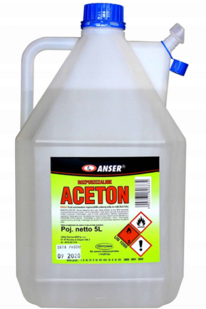 Rozpuszczalnik aceton 5l ANSER