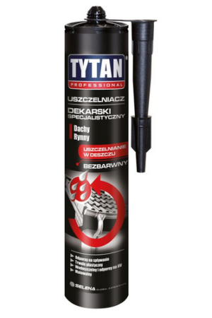Silikon specjalist dekarski bezbarwny Tytan 280ml