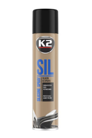 Silikon w sprayu 300ml SIL do konserwacji uszczel.