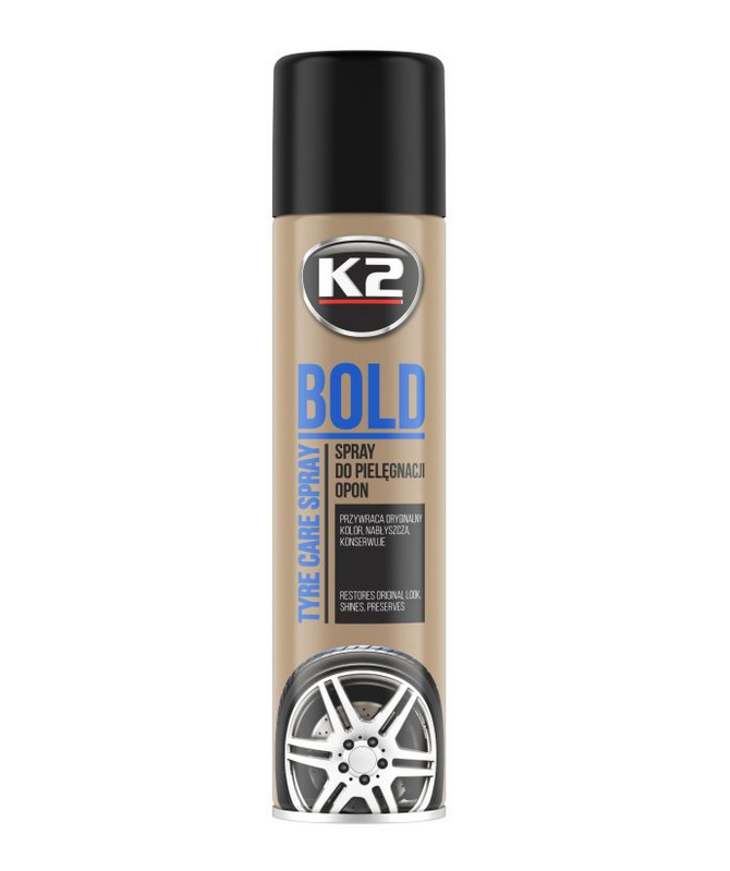 Spray do pielęgnacji opon Bold 600ml