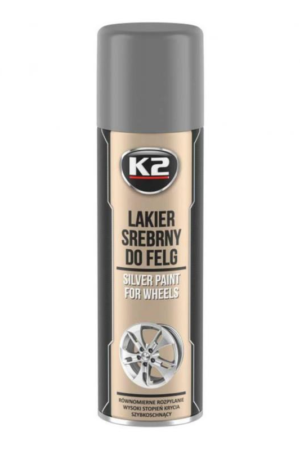 Srebrny lakier do felg 500ML