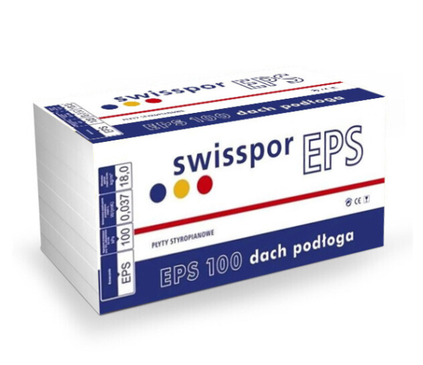 Styropian dach/podł EPS100 10cm pełne op 0,036 SWI