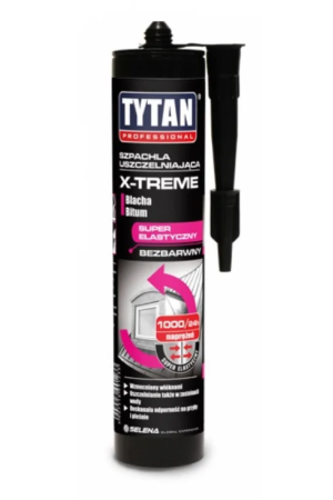 Szpachlówka uszczelniacz X-TREME bezb. Tytan 280ml