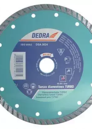 Tarcza diamentowa 115 turbo Dedra