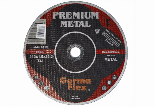 Tarcza do metalu 230×1.9 płaska GERMAFLEX