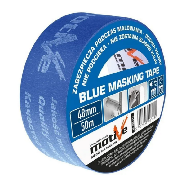 Taśma Blue masking 30m/50m   Motive