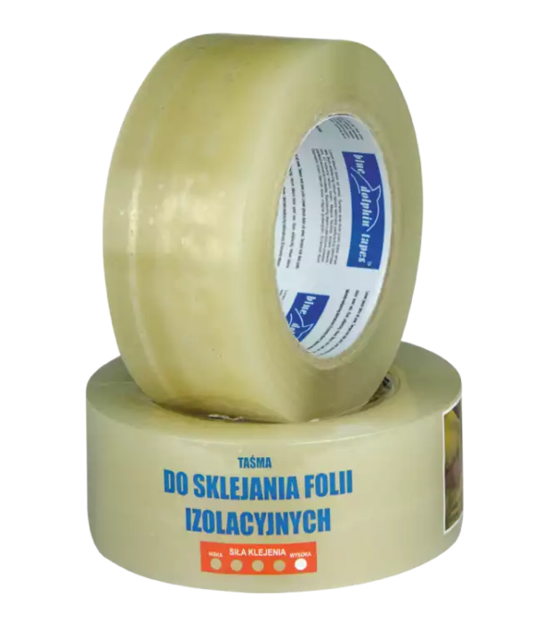 Taśma do folii budow.-ogrod. wodoodp.48x50m bezbar