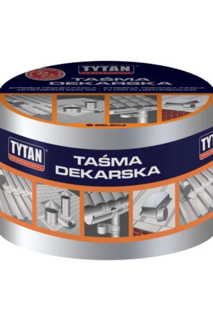 Taśma kominowa asfalt. 15cmx10mb alum.Tytan