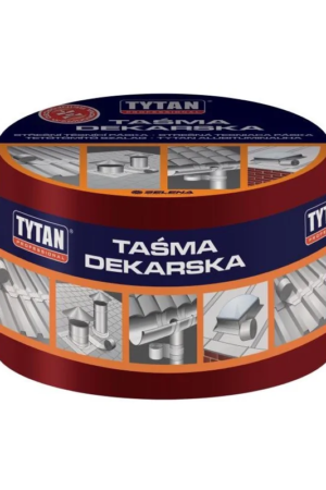Taśma kominowa asfaltowa 15cm 10mb ceglasta Tytan