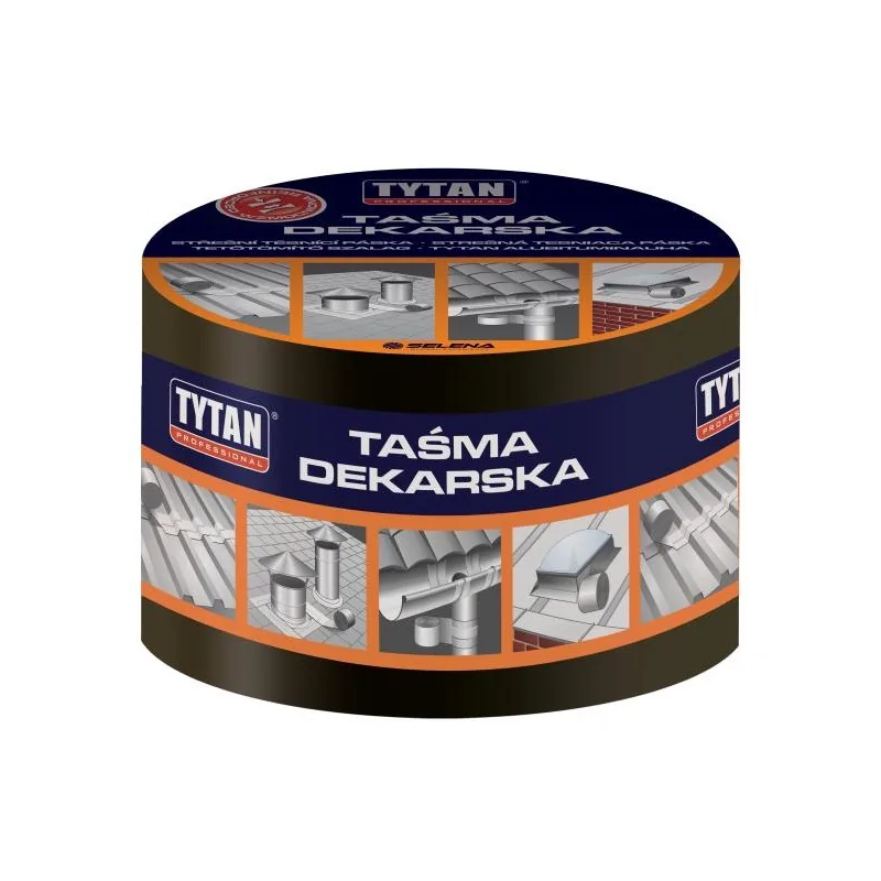 Taśma kominowa asfaltowa 200mm 10mb antracyt Tytan