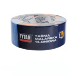 Taśma malarska 14 – dniowa 25x50m niebieska Tytan