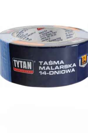 Taśma malarska 14 – dniowa 25x50m niebieska Tytan