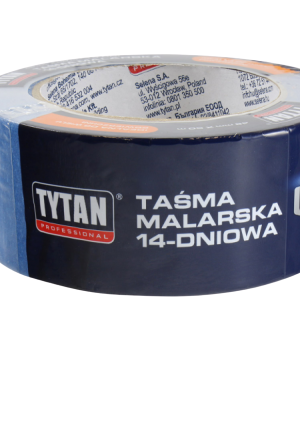 Taśma malarska 30x50m niebieska Tytan 14 dni
