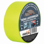 Taśma malarska 38/50m lakiernicza zielona 28532