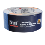 Taśma malarska 38x50m niebieska Tytan