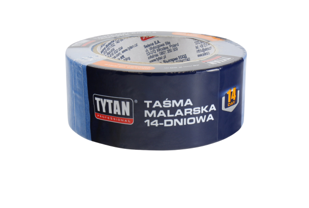 Taśma malarska 38x50m niebieska Tytan