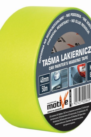 Taśma malarska 48mm/50m lakiernicza zielona Motiv