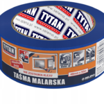 Taśma malarska 48x50m niebieska Tytan