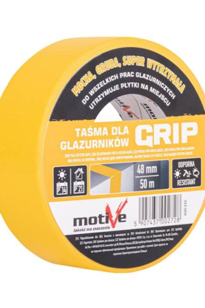 Taśma malarska grip dla glazurników 48/50m Motive