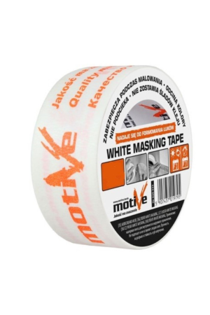 Taśma white masking 48mm/50m Motive