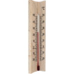 Termometr pokojowy mały drewniany 16.5cm