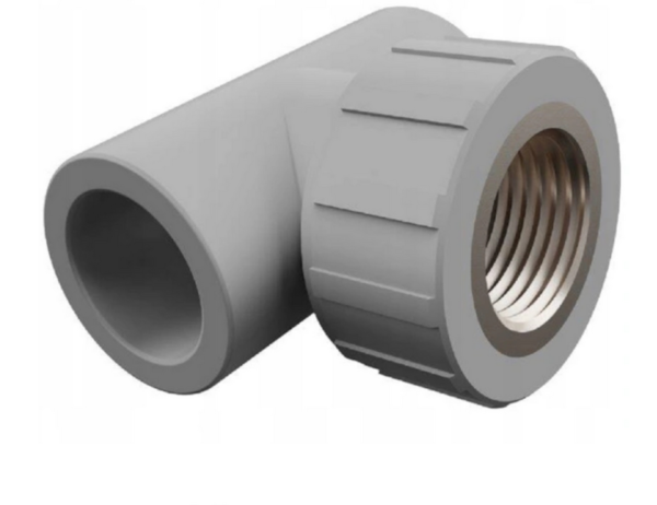 Trójnik zgrzewalny PP redukcyjny GW 25×3/4×25