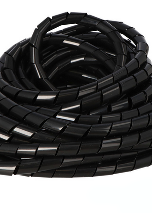 Wąż spiralny GST-12B czarny