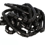 Wąż spiralny GST-20B czarny