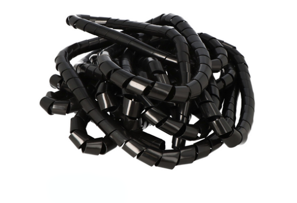 Wąż spiralny GST-20B czarny
