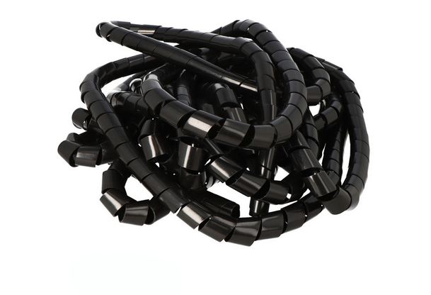Wąż spiralny GST-20B czarny