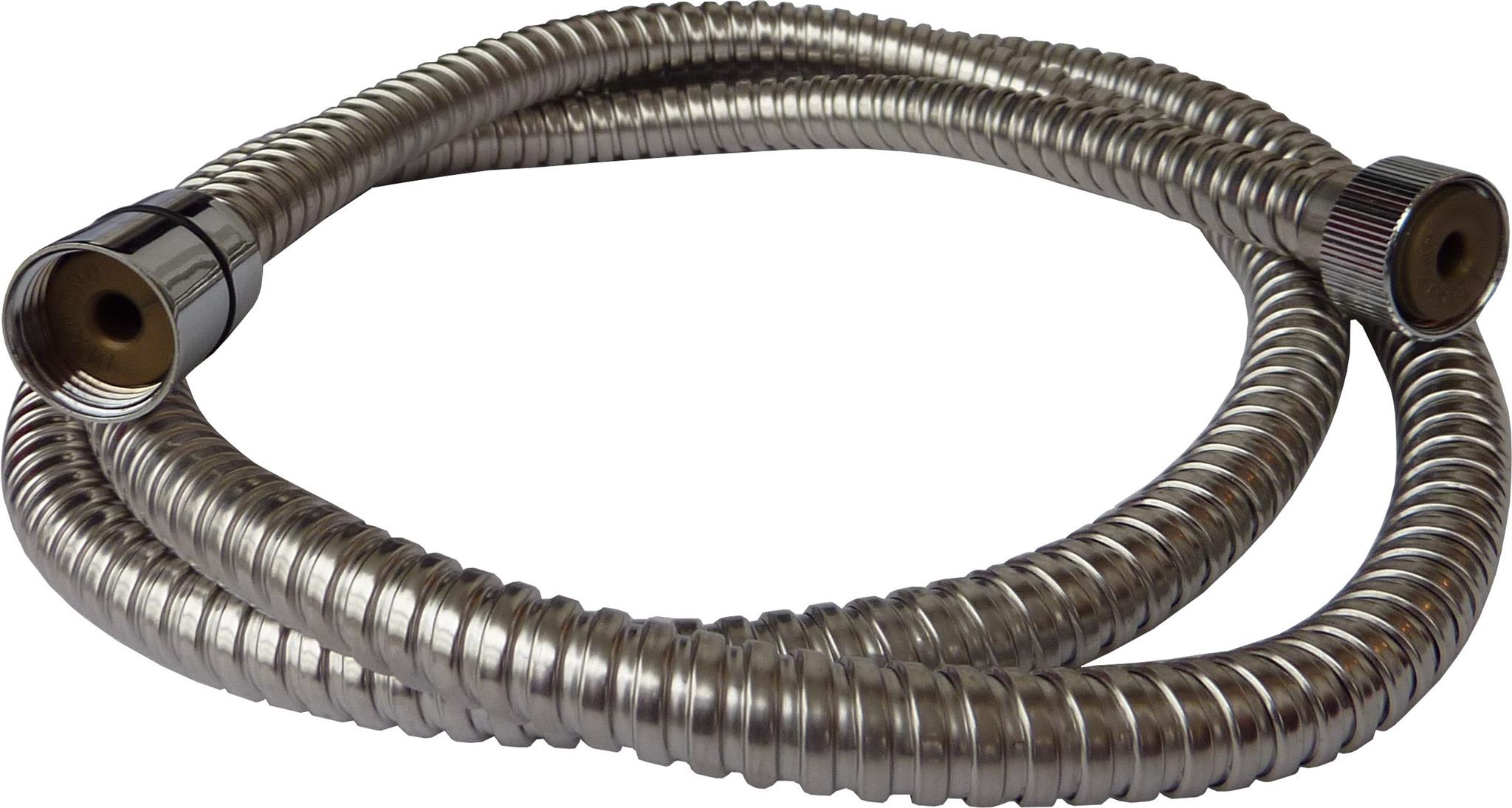 Wąż wannowy z tw.150cm w oplocie INOX