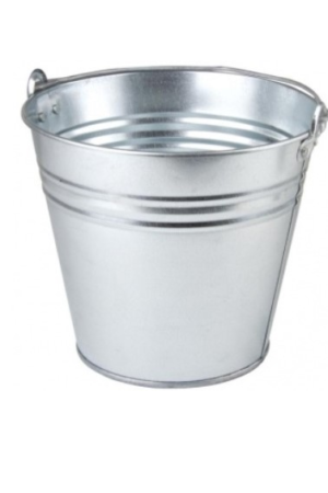 Wiadro ocynk 12l  metal
