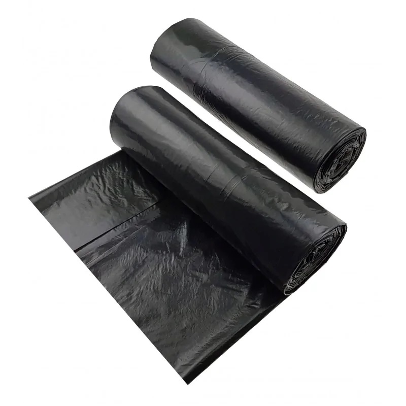Worki budowlane na gruz czarne 160l  (10szt)