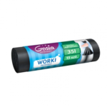 Worki na śmieci czarne 35l/15szt.   Gosia