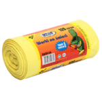Worki na śmieci żółte 120l/25szt    172