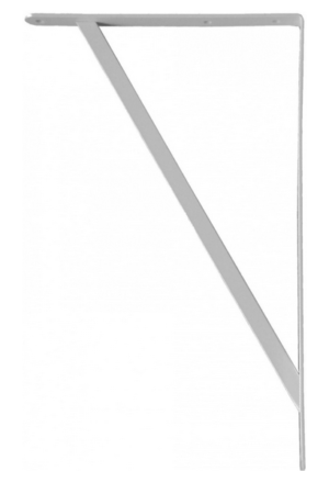 Wspornik biały 250×400 wzmocniony