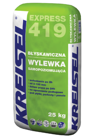 Zaprawa samopoziomująca Kreisel Express-419 25kg