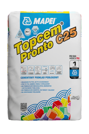 Zaprawa wylewka betonowa Topcem Pronto C25 MAPEI