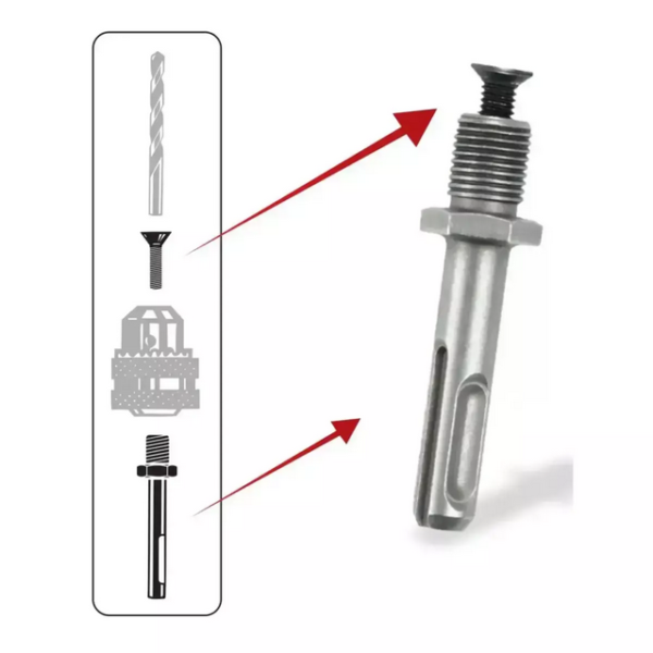 Adapter 1/2 SDS plus  20UNF